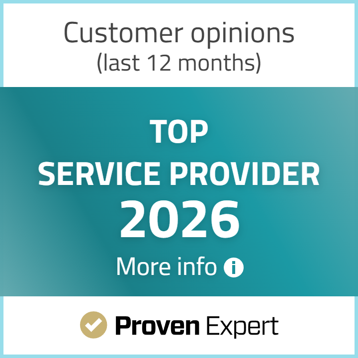 ProvenExpert Top Service Provider 2026